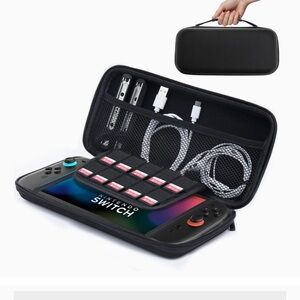 NWT Black Carrying Case for Nintendo Switch 2025